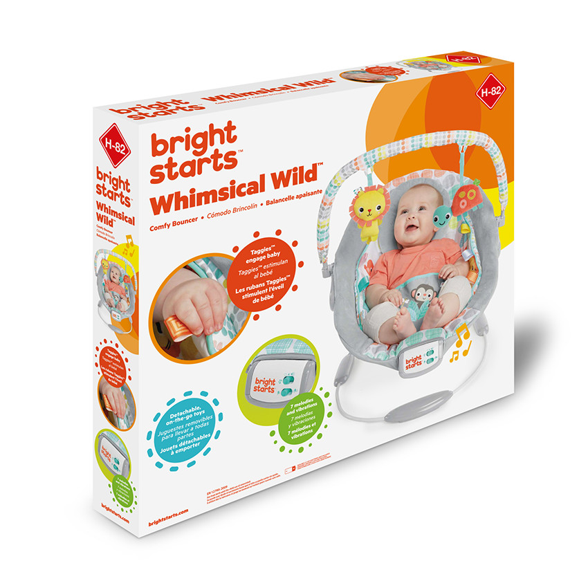  Άνετο Ριλάξ Bright Starts Whimsical Wild 