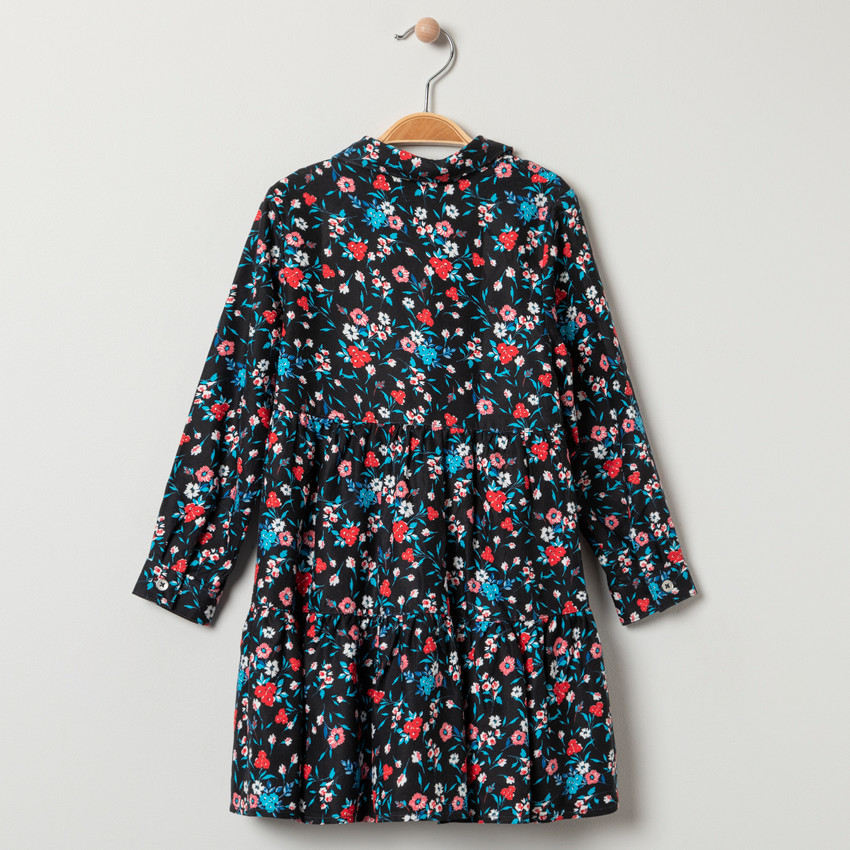 Robe manches longues à imprimé floral all-over  Additional Robe manches longues à imprimé floral all-over