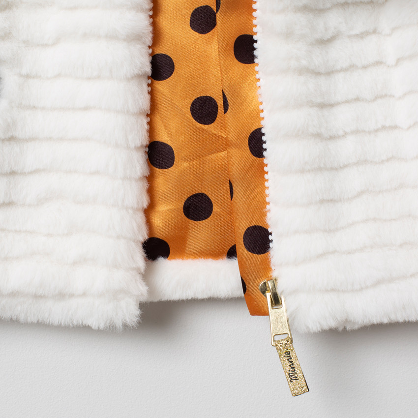 Gilet sans manches en fausse fourrure Minnie Disney 