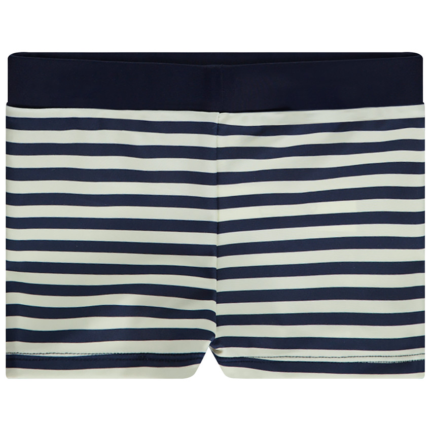 Μαγιό boxer ριγέ με print voilier για bebe αγόρι 
