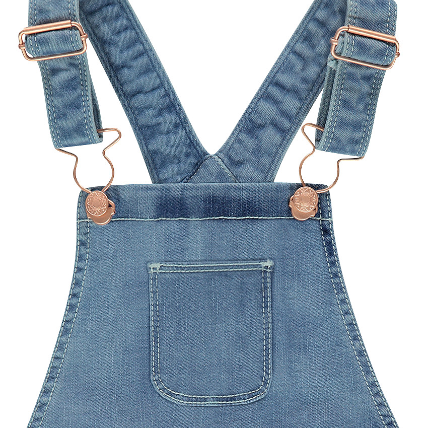 Τζιν φόρεμα με σκισίματα από χρυσαφί φύλλο  Additional Τζιν φόρεμα με σκισίματα από χρυσαφί φύλλο