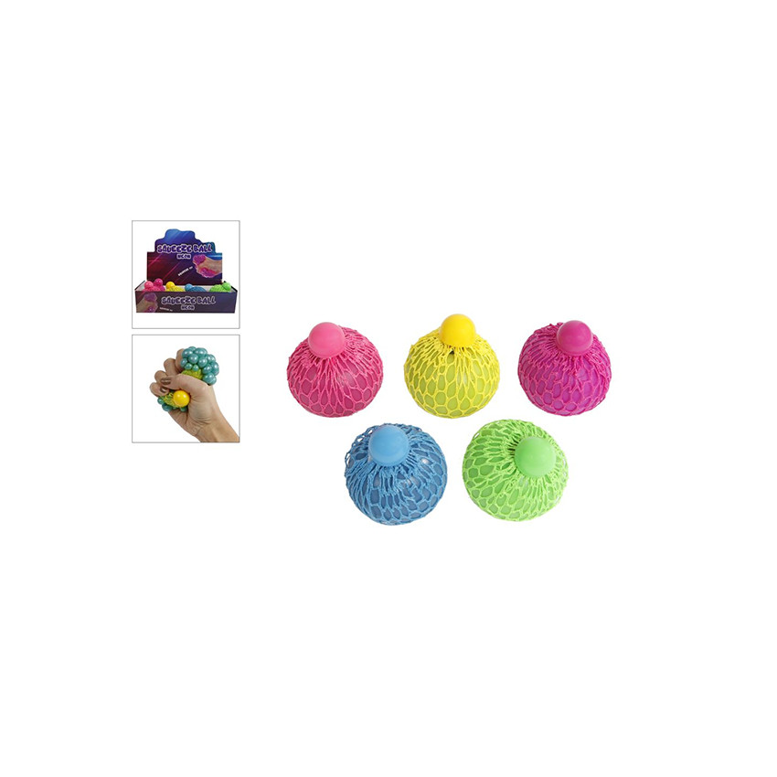 Squeeze Νέον Μπάλα Με Πέρλα Putty 6cm - 1τμχ 