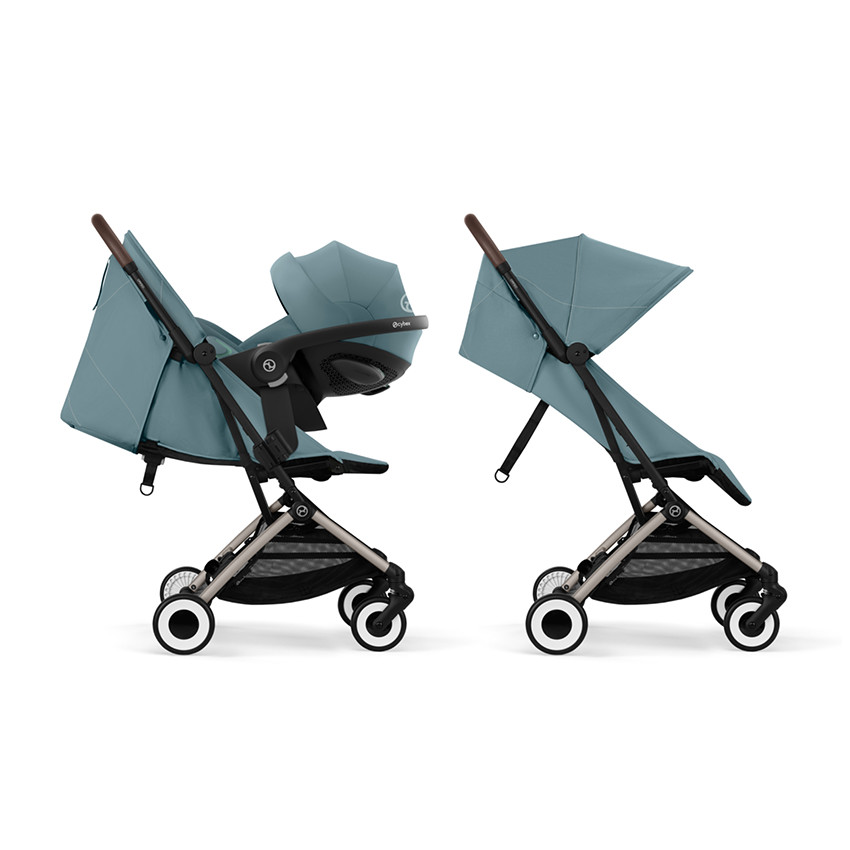 Ελαφρύ Βρεφικό Καρότσι Orfeo TPE Stormy Blue Cybex  