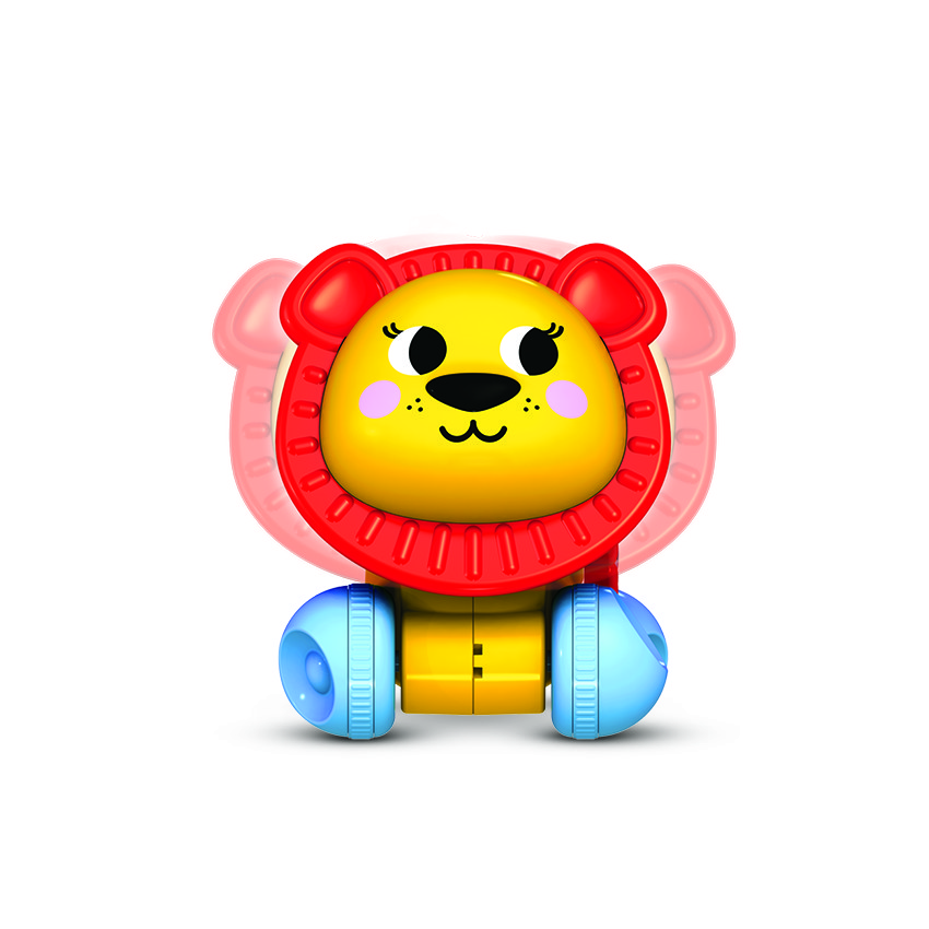 Kids Hits Παιχνίδι Ώθησης Και Έλξης Λιοντάρι Για 1+ Ετών 