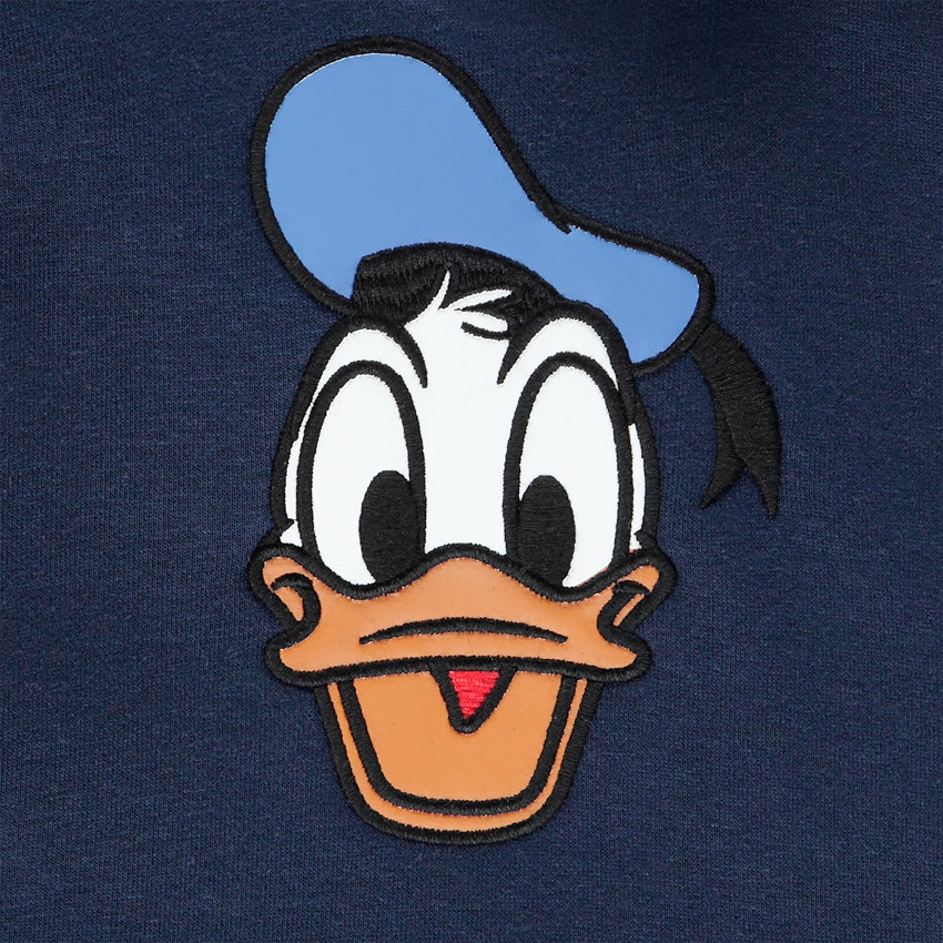 Sweat à capuche en molleton pour enfant garçon à motif Donald Disney 