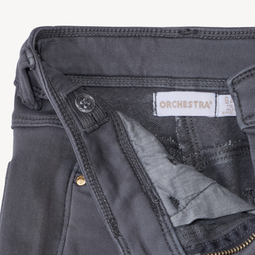 Mom jean με εφέ τζιν για κορίτσι 