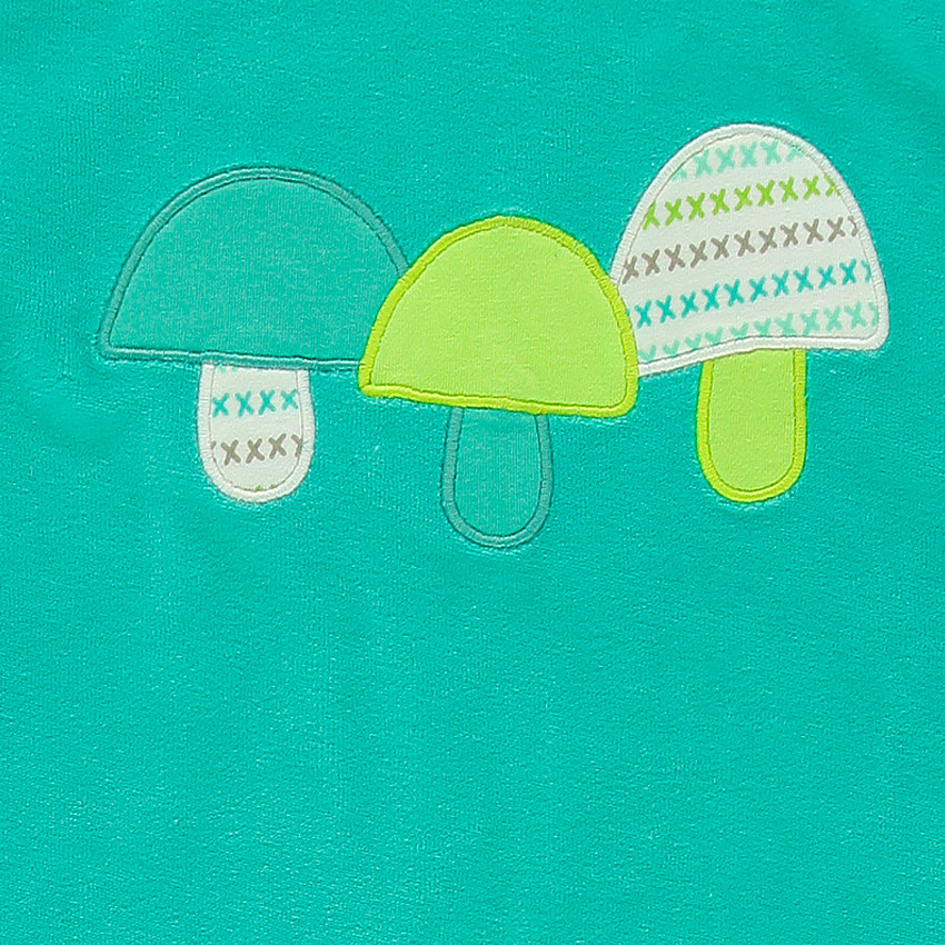 Turbulette avec patchs champignons 