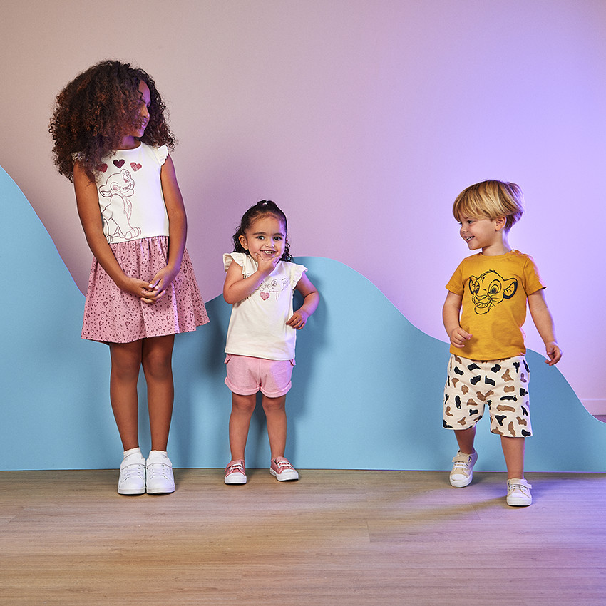 Φόρεμα effet 2-σε-1 Nala Disney με μαγικές παγιέτες για κορίτσι 