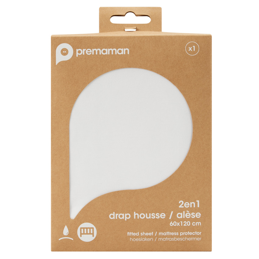 "Σεντόνι με λάστιχο 2 σε 1 60 x 120 εκ" 