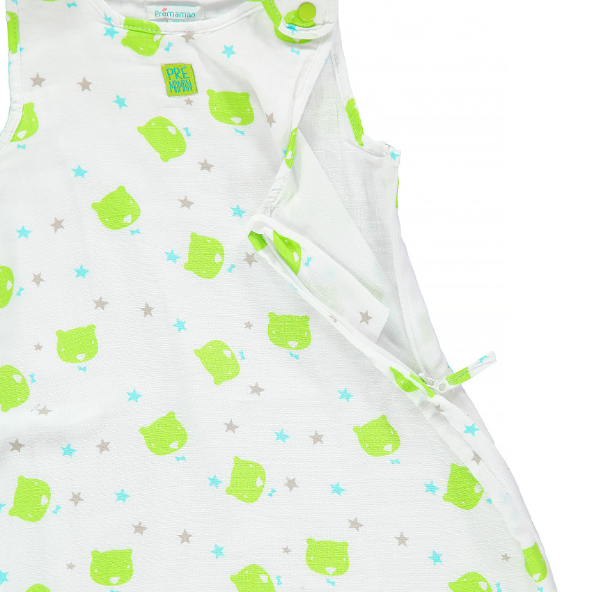 Turbulette sans manches d'été imprimé fantaisie 