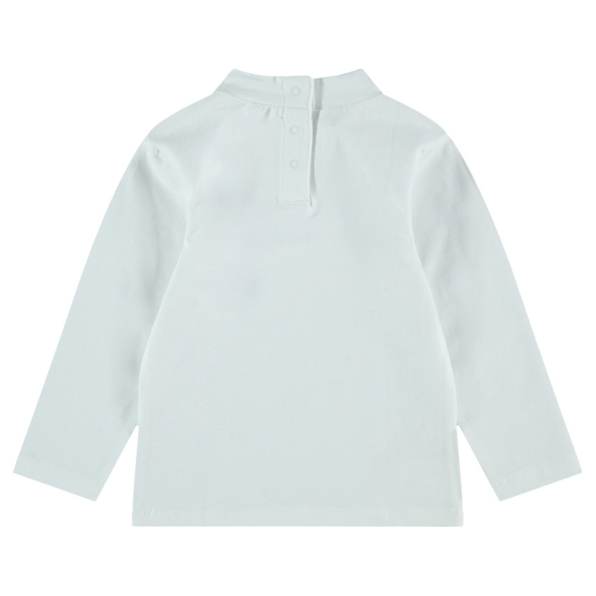 Ζέρσεϊ ζιβάγκο με όρθιο λαιμό και τυπωμένη γάτα 