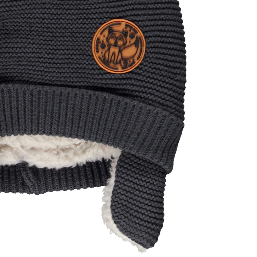 Bonnet péruvien en tricot fantaisie pour garçon Main Bonnet péruvien en tricot fantaisie pour garçon