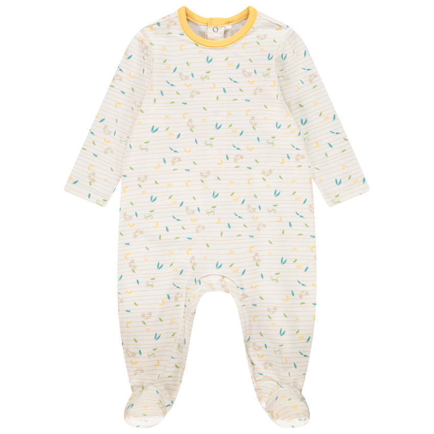 Φορμάκι jersey ριγέ με σχέδια φαντεζί για bebe αγόρι  Additional Φορμάκι jersey ριγέ με σχέδια φαντεζί για bebe αγόρι
