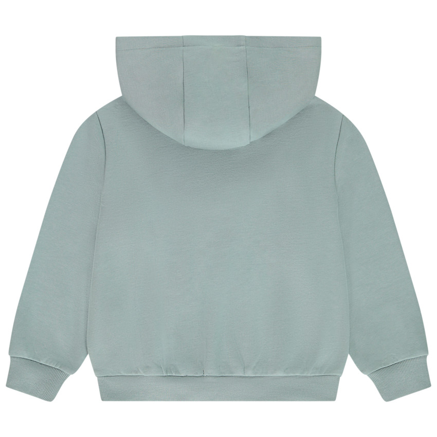 Φούτερ molleton oversize με κουκούλα μονόχρωμο για κορίτσι  Additional Φούτερ molleton oversize με κουκούλα μονόχρωμο για κορίτσι