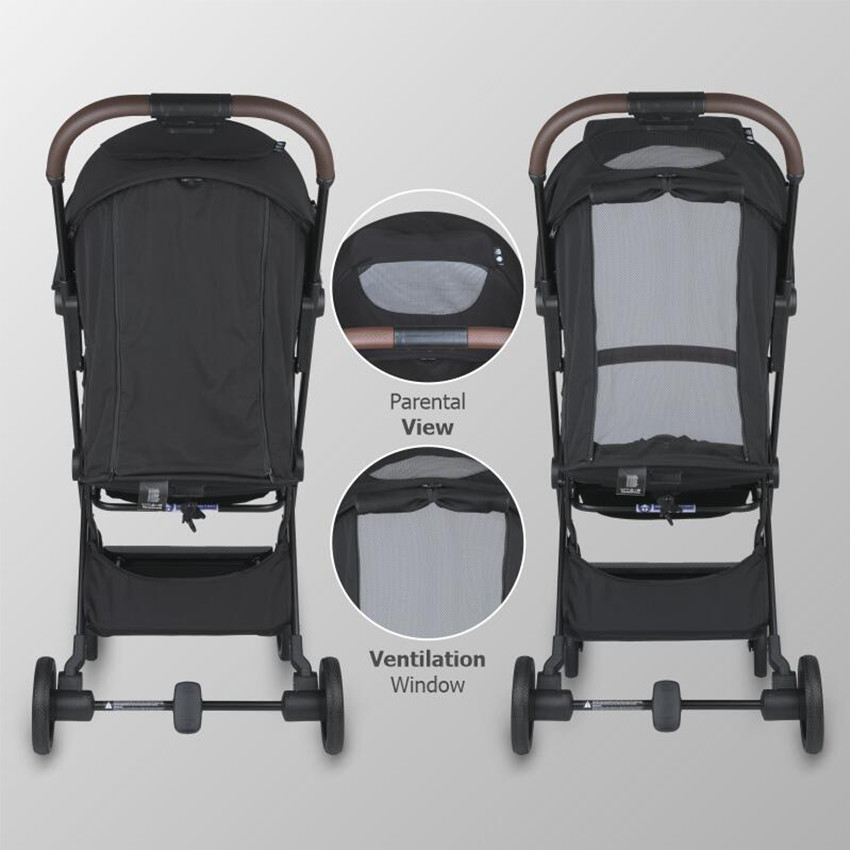 Καρότσι Με Αυτόματο Κλείσιμο Coccolle Melia/Diamond Black 