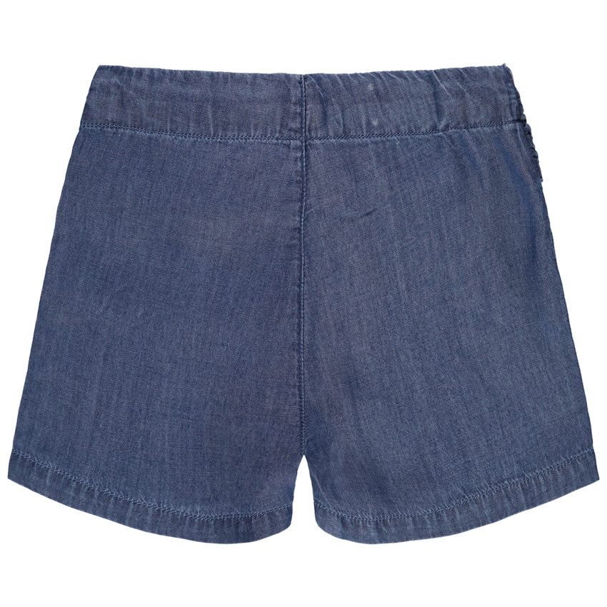 Σόρτς σε Tencel με φαντεζί ζώνη  