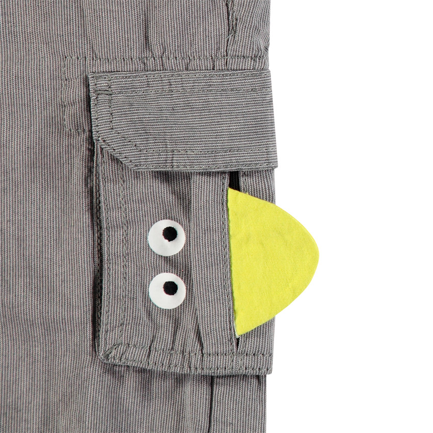 Βερμούδα cargo με τσέπη φαντεζί 