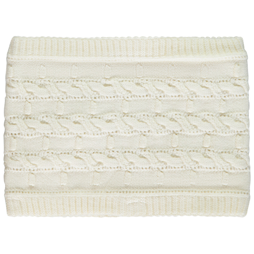 Σαλοπέτα μονόχρωμη από πλεκτό φαντασίας με επένδυση sherpa για κορίτσι 