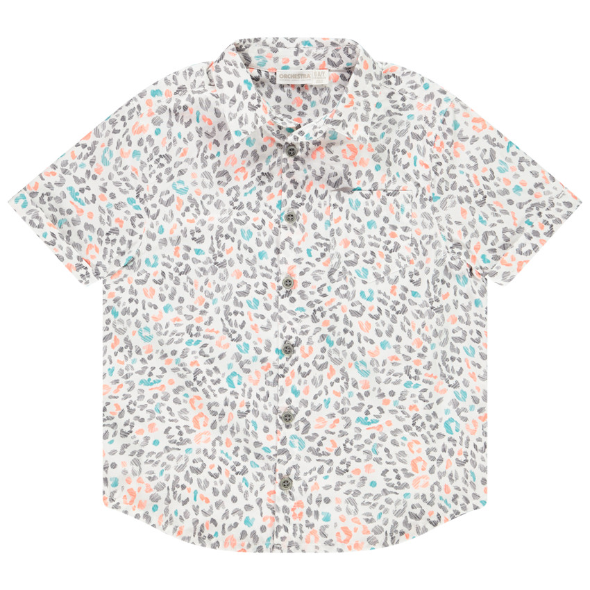 Πουκάμισο κοντομάνικο με τσέπη για αγόρι  Additional Πουκάμισο κοντομάνικο με τσέπη για αγόρι