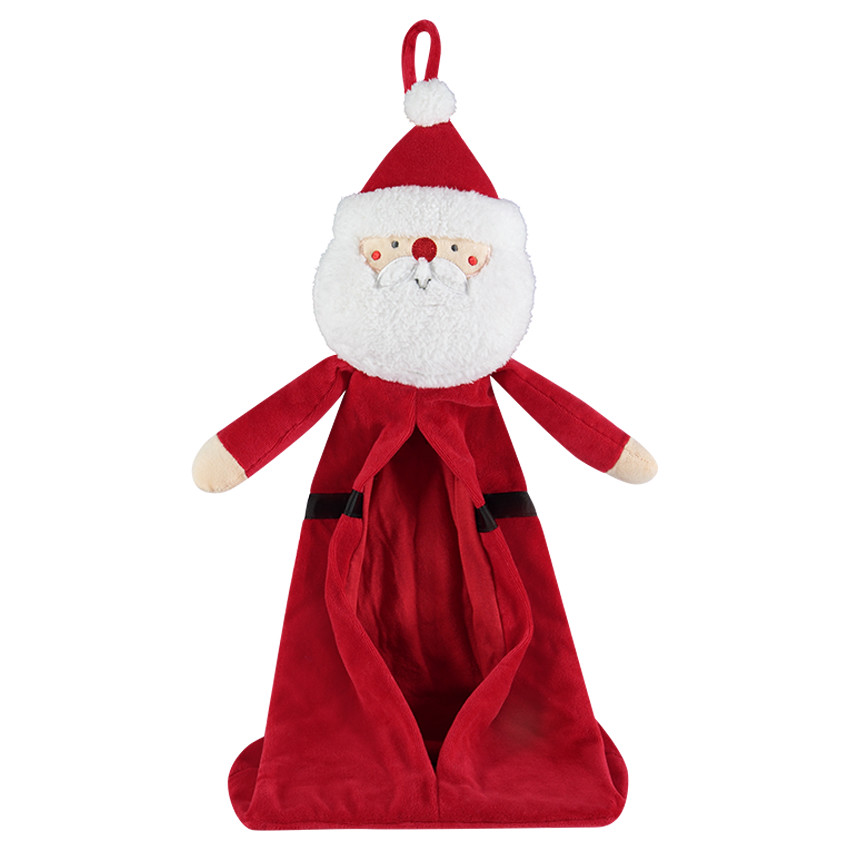 Βελουτέ σάκος για πιτζάμα σε σχήμα Άγιου Βασίλη 