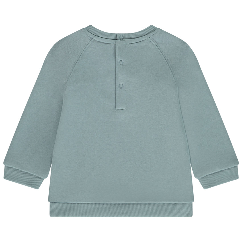 Φούτερ molleton puff print triangle για bebe αγόρι 