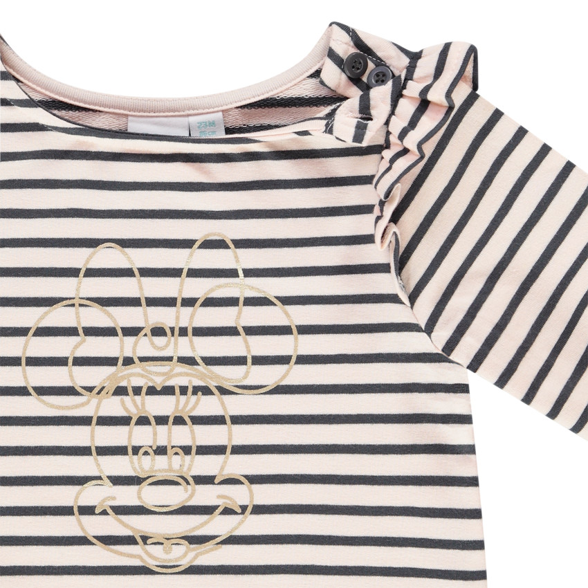 Φούτερ style marinière Minnie Disney για bebe κορίτσι Main Φούτερ style marinière Minnie Disney για bebe κορίτσι