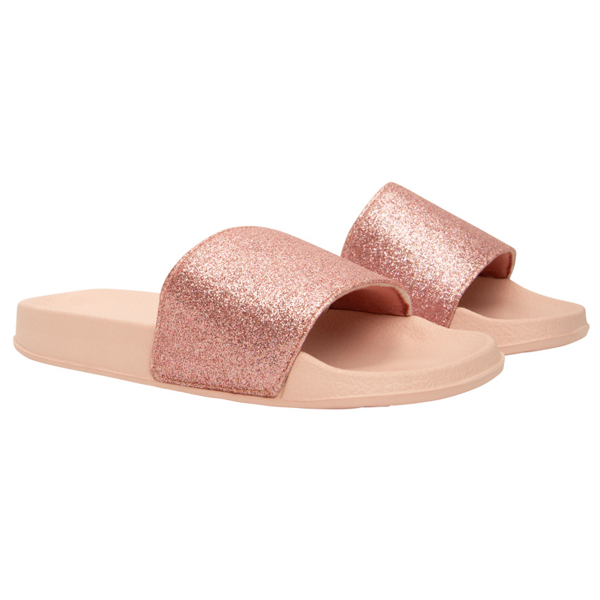 Μάλλινες μπαλαρίνες με γκλίτερ για κορίτσι 