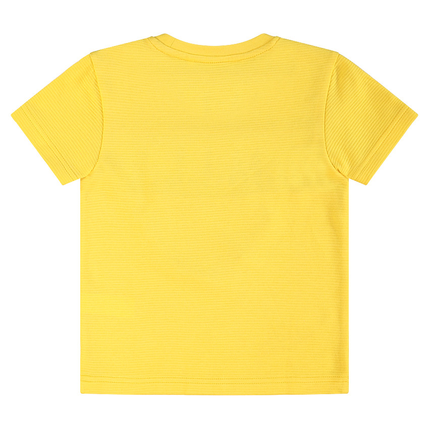 Κοντομάνικη μπλούζα με στάμπα ©Smiley και τυπωμένη φράση 