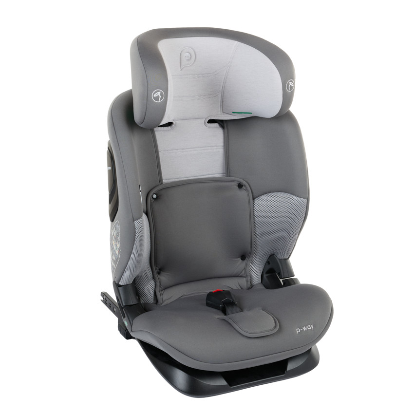 Κάθισμα αυτοκινήτου Isofix και i-Size 76-150 cm P-Way γκρι 