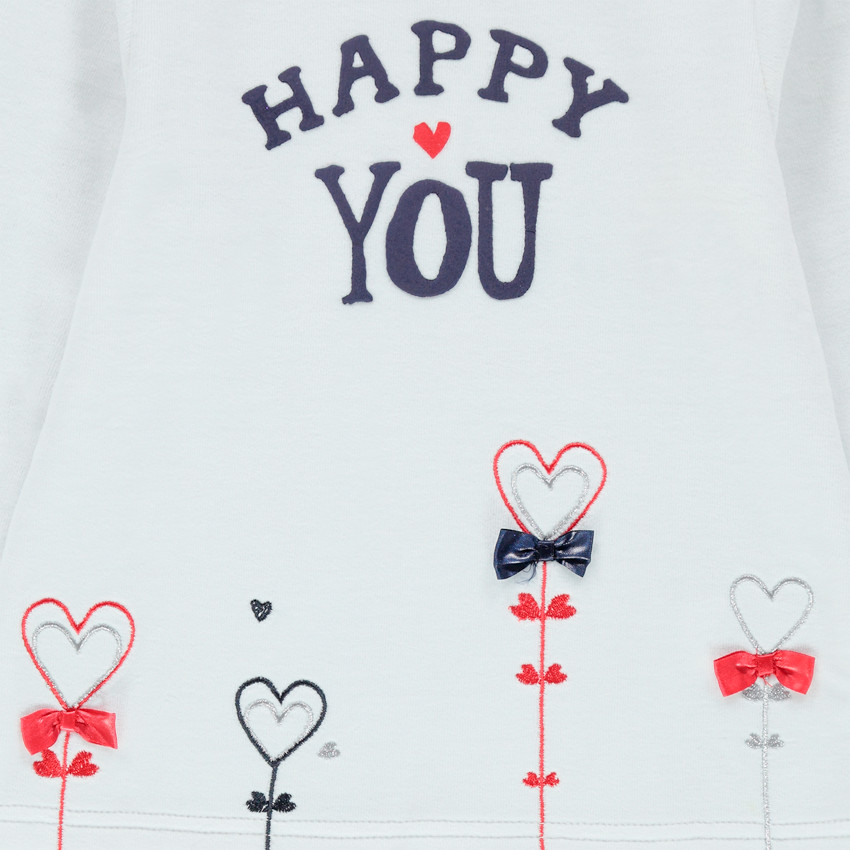 Pyjama en velours motif coeurs   Additional Pyjama en velours motif coeurs