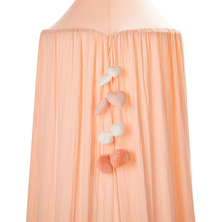 Ουρανός από βαμβακερή γάζα - Ροζ 