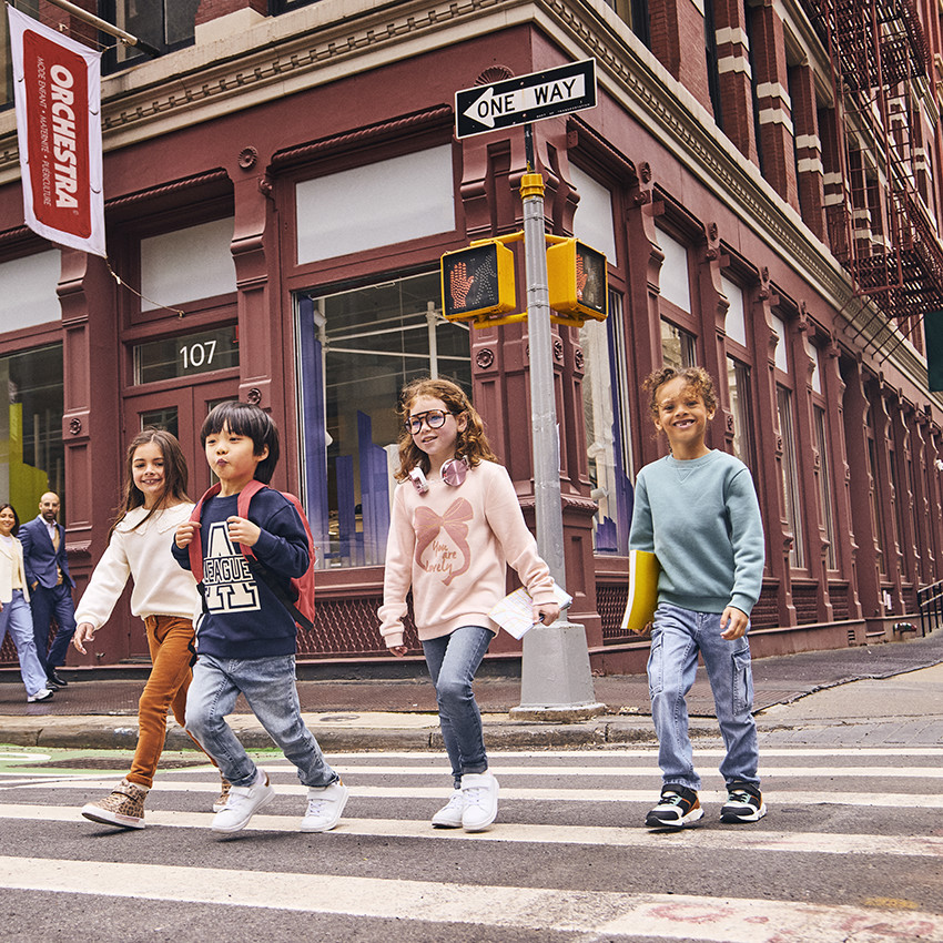 Φούτερ από molleton μονόχρωμο για αγόρι 