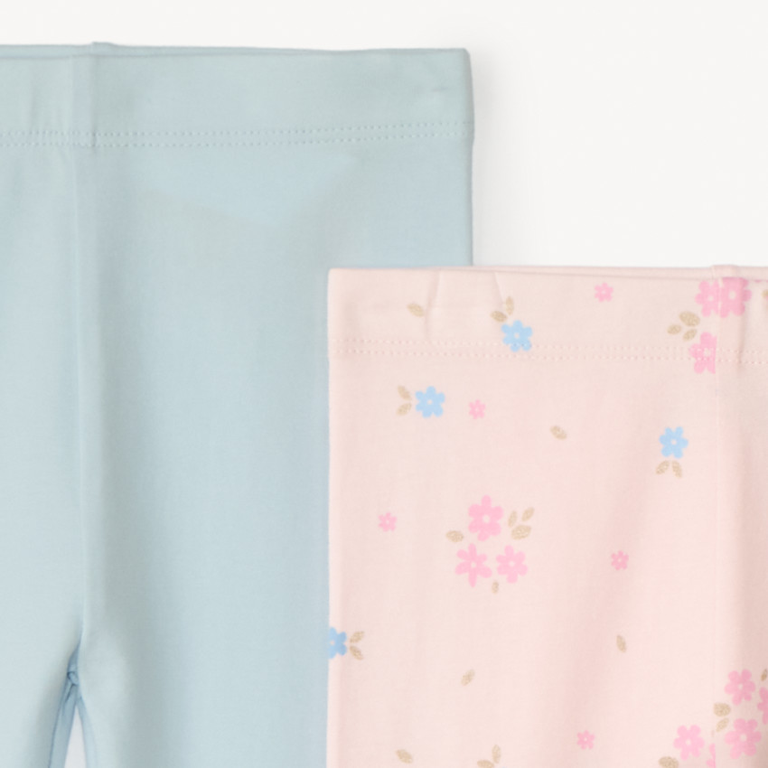 Σετ από 2 σλιπ μονόχρωμο και με σχέδιο για κορίτσι μωρού 