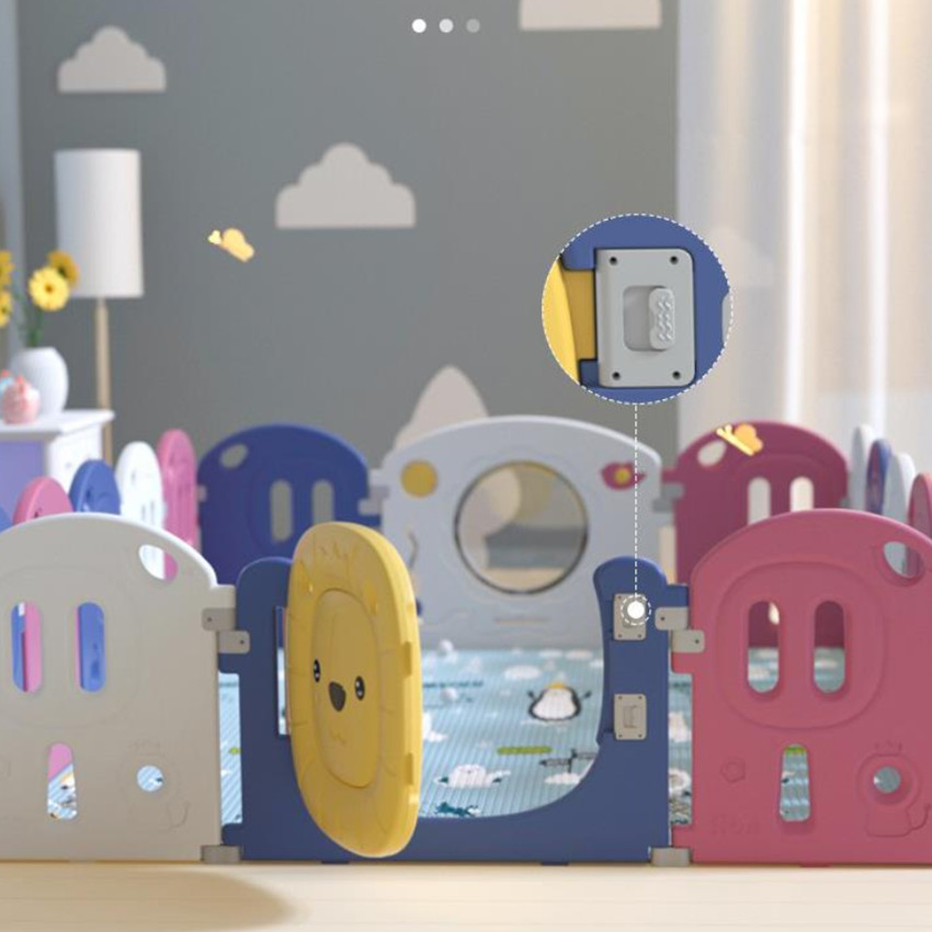 Παιδικός φράχτης – Παιδότοπος λιοντάρι 1,80 x 2,00 εκ 