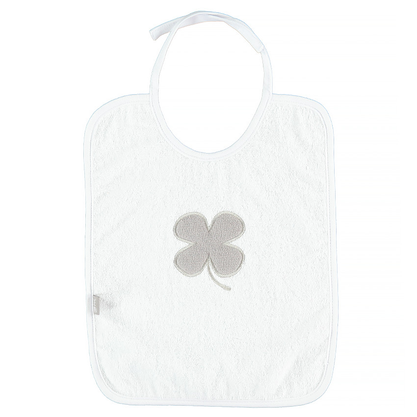 Bavoir en coton éponge avec imprimé fantaisie 