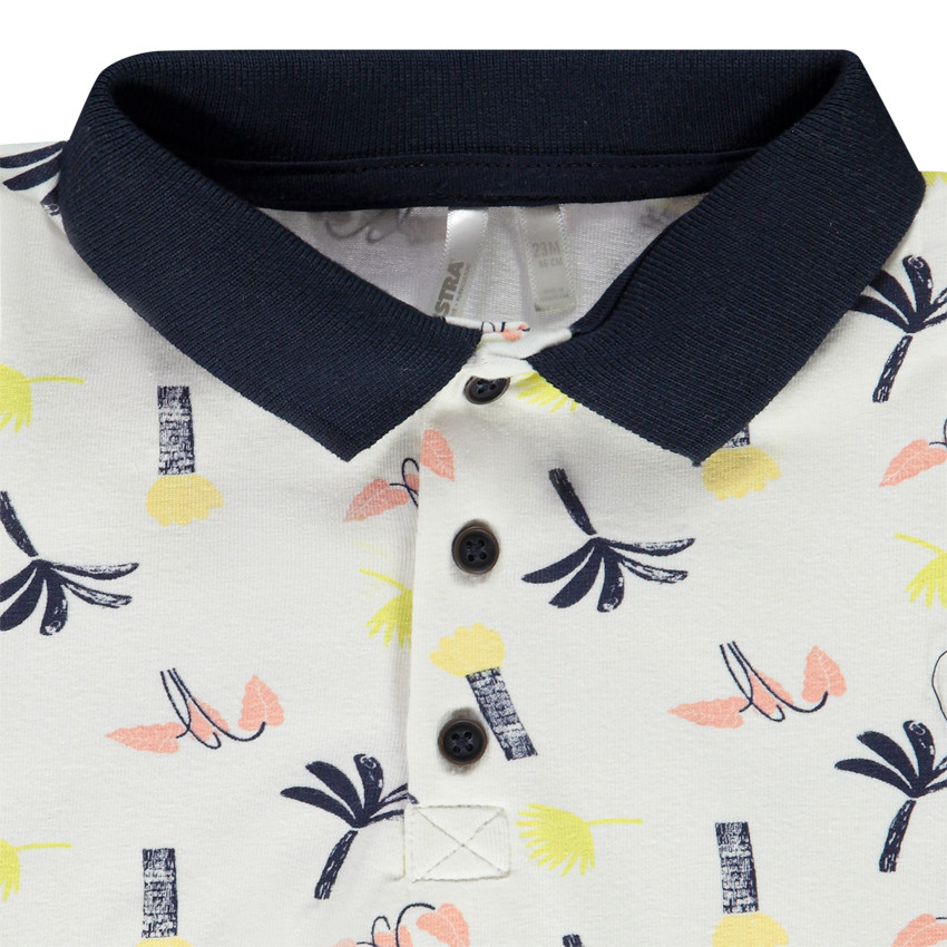 Σετ polo και σαλοπέτα με κεντημένο μαϊμού για bebe αγόρι  Additional Σετ polo και σαλοπέτα με κεντημένο μαϊμού για bebe αγόρι