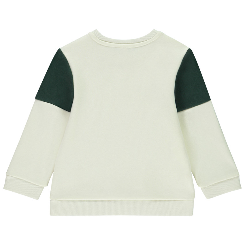 Φούτερ molleton με σχέδιο ηφαίστειο για bebe αγόρι 