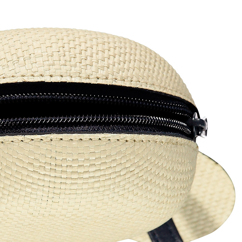 Τσάντα ώμου με όψη ψάθας σε σχήμα Μίνι της Disney  