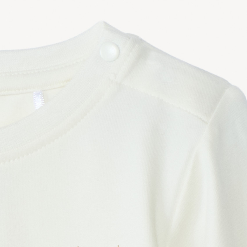 T-shirt manches longues Mickey Disney Noël pour bébé garçon 