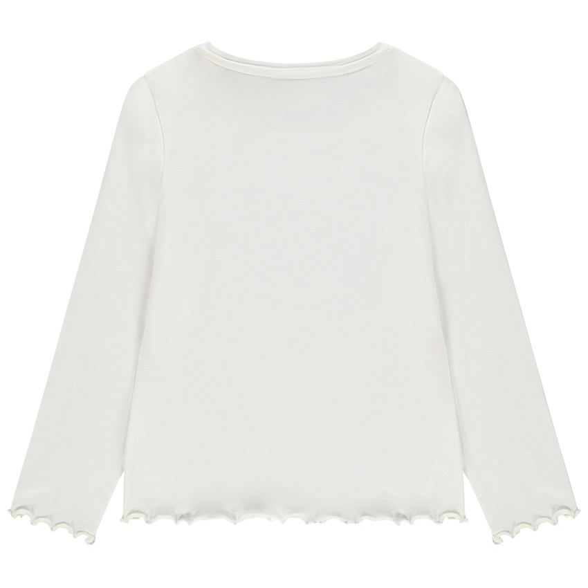 T-shirt μακρυμάνικο με μαγικά παγιέτες σε gradient για κορίτσι 