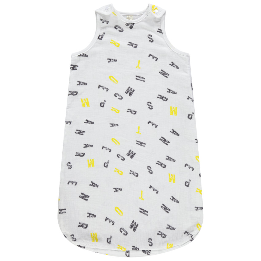 Gigoteuse sans manches en gaze de coton TOG 0.5    