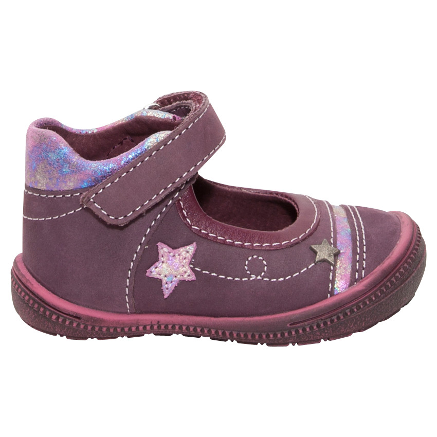 Δερμάτινα παπουτσάκια με παγιέτες και σήμα αστέρι  Additional Δερμάτινα παπουτσάκια με παγιέτες και σήμα αστέρι