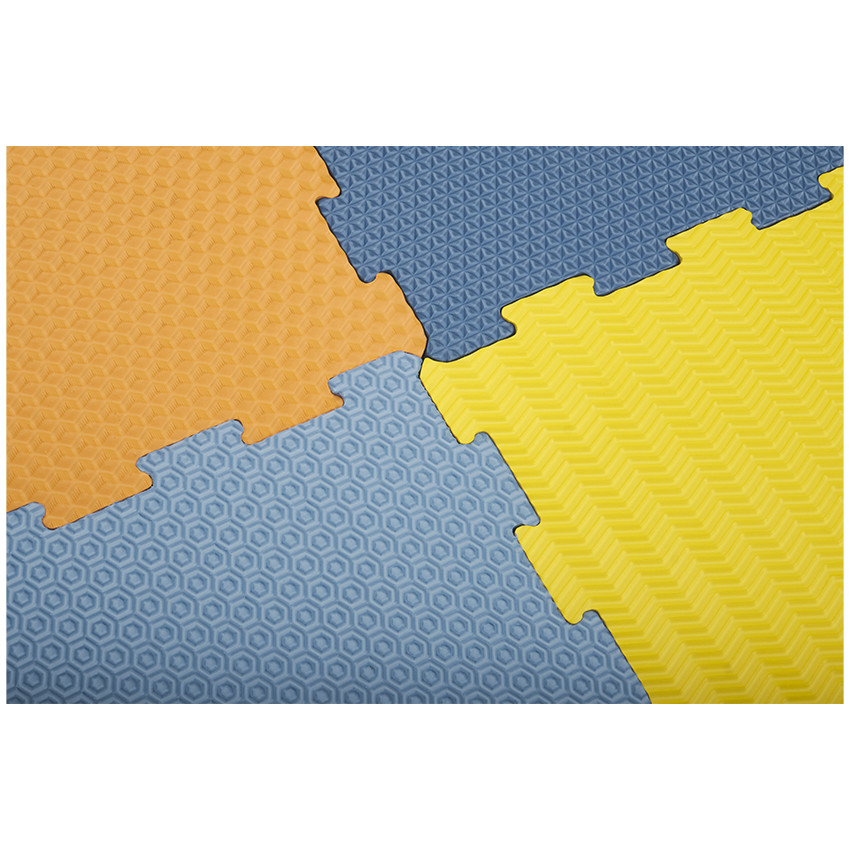 Χαλάκι δραστηριοτήτων από αφρώδες υλικό με υφή 90 x 90 cm 