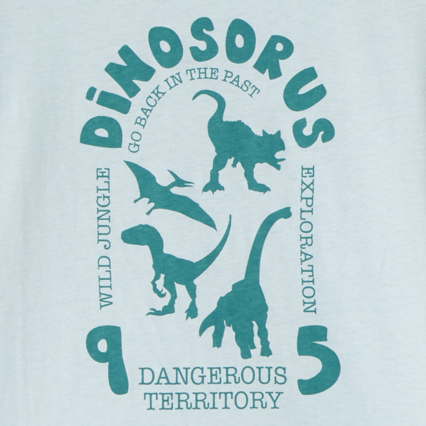 T-shirt à manches longues imprimé pour garçon 