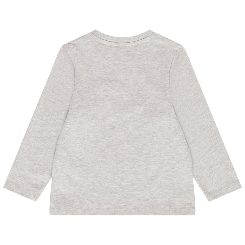 T-shirt manches longues en jersey avec poche et print dinosaures pour bébé garçon 