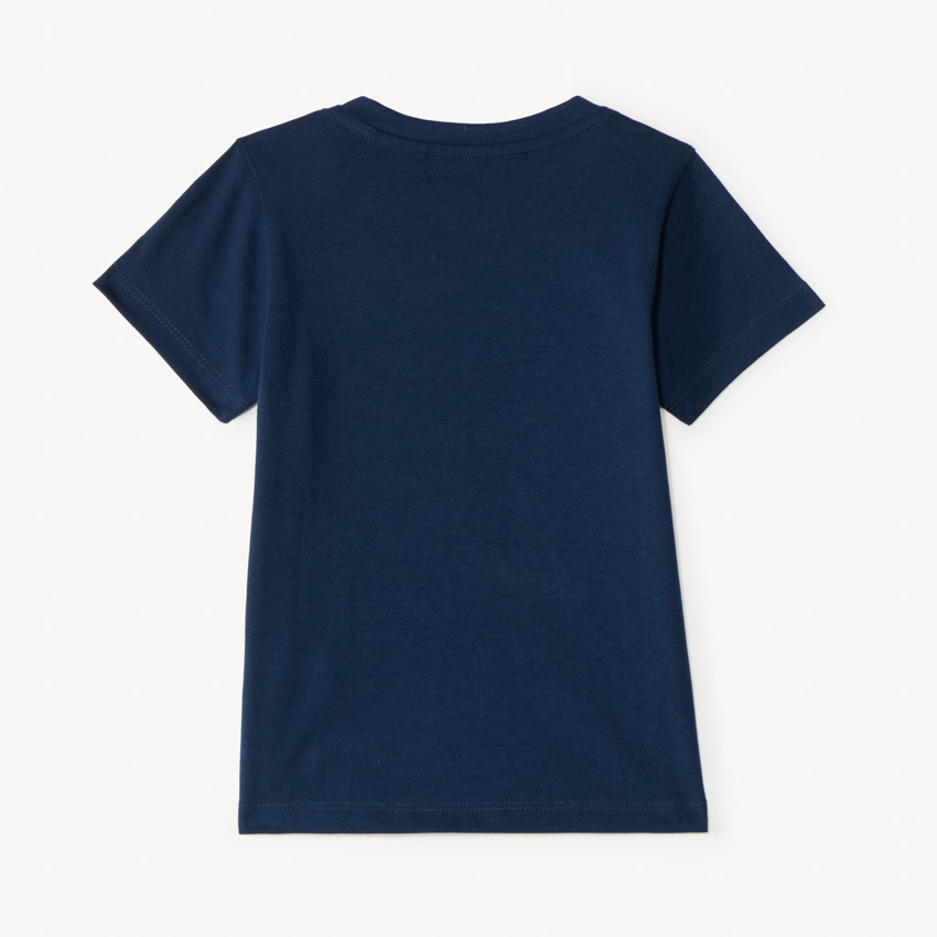 T-shirt με κοντά μανίκια με εκτύπωση λεοπάρ για μωρό αγόρι 