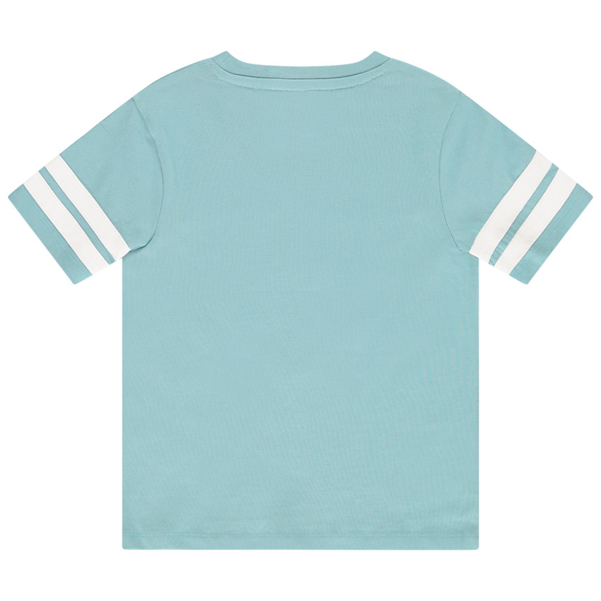 T-shirt manches courtes print Mickey Disney et sequins pour garçon 