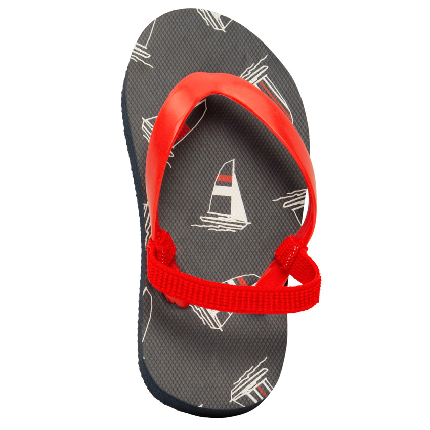 Σαγιονάρες print voiliers για αγόρι με λουράκι ανάλογα με την ηλικία 