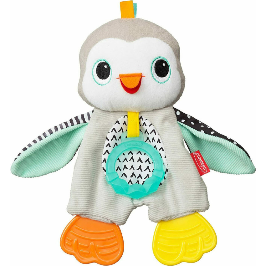 Μασητικο Οδοντοφυιας Cuddly Teether Penguin  INFANTINO  Additional Μασητικο Οδοντοφυιας Cuddly Teether Penguin  INFANTINO