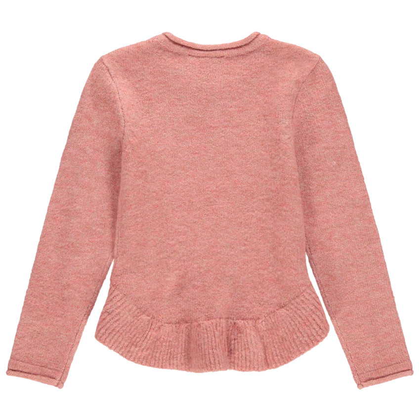 Pull en tricot avec SmileyWorld en sequins 